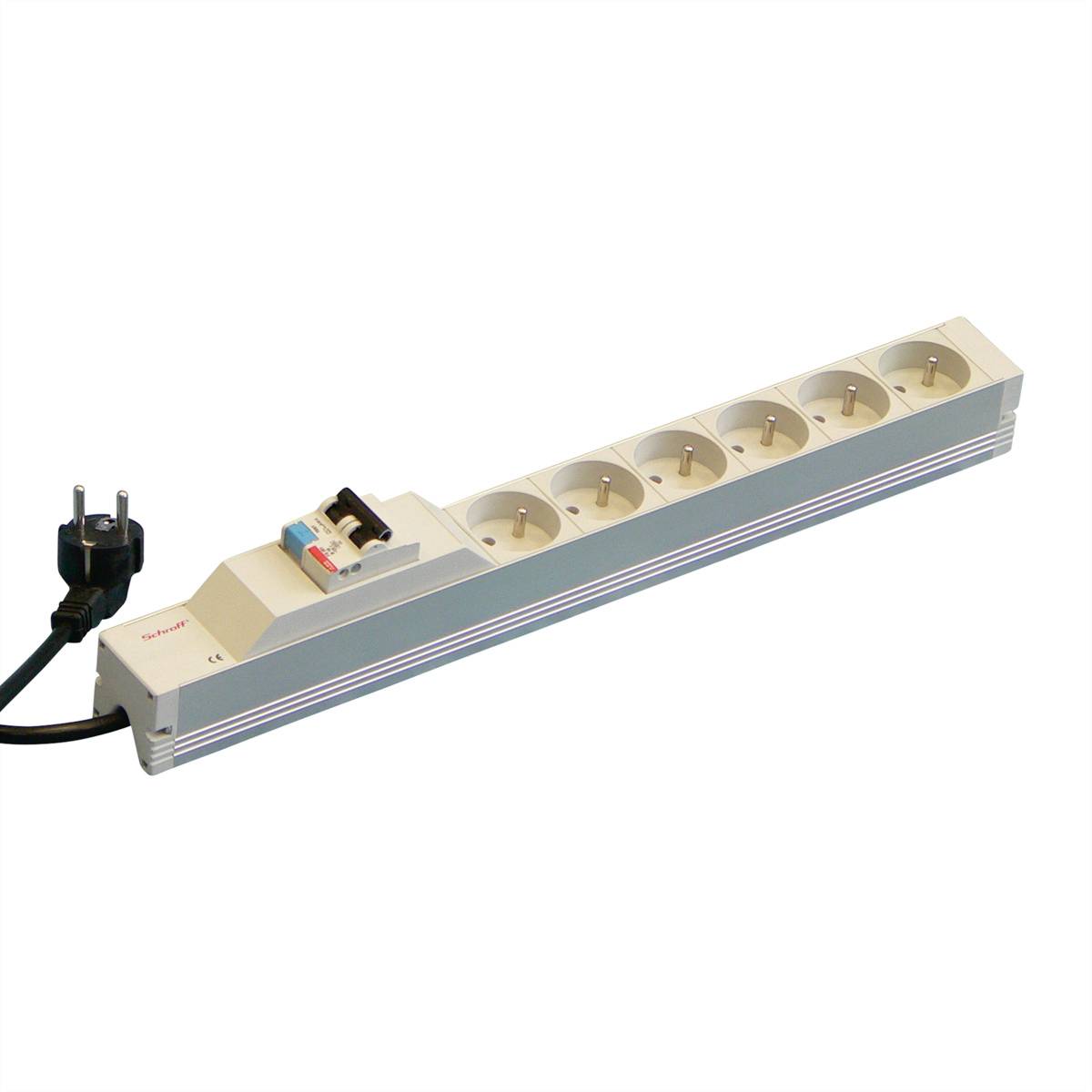 NVent SCHROFF 60110231 19 Zoll Netzwerkschrank-Steckdosenleiste