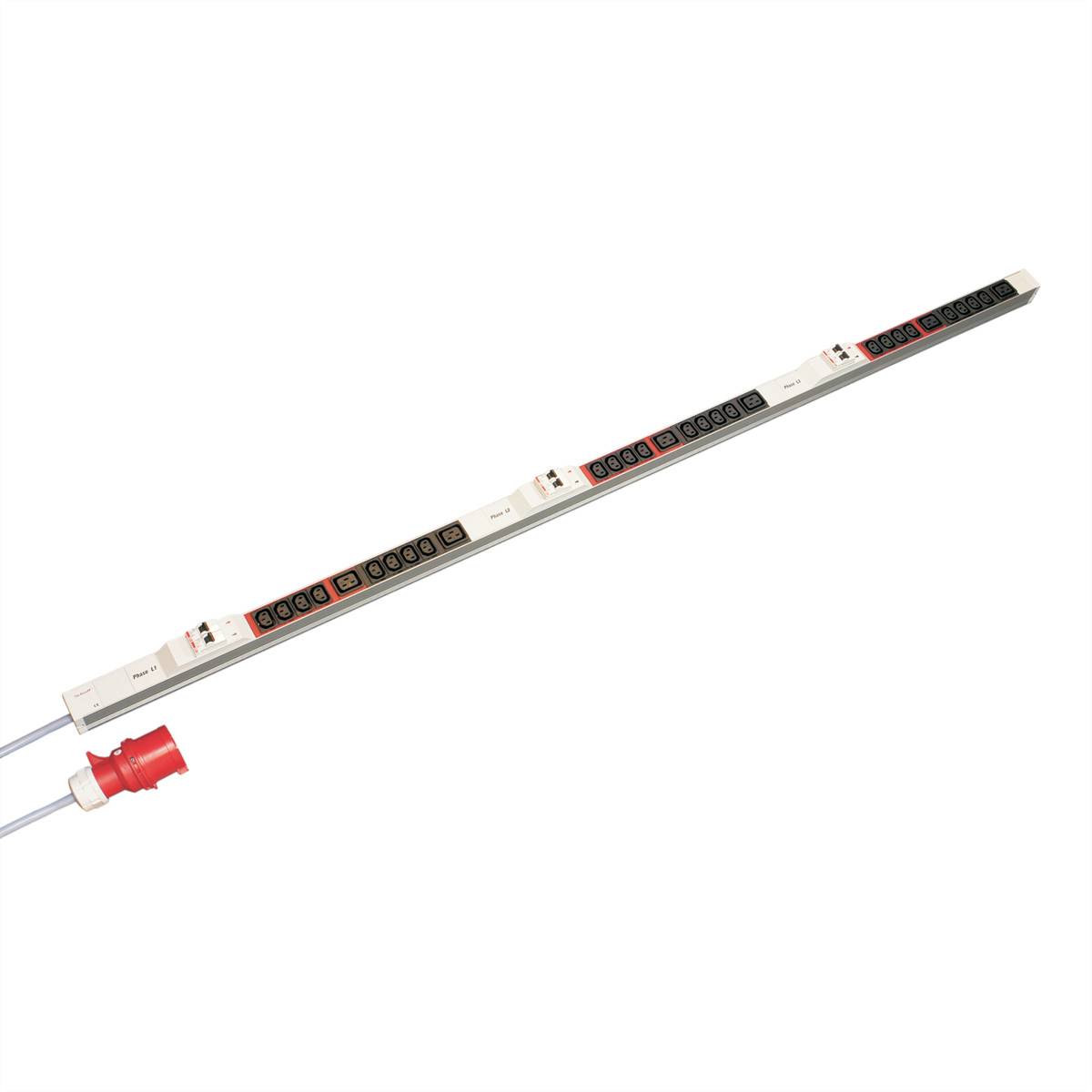 NVent SCHROFF 60110285 10 Zoll Netzwerkschrank-Steckdosenleiste Schwarz