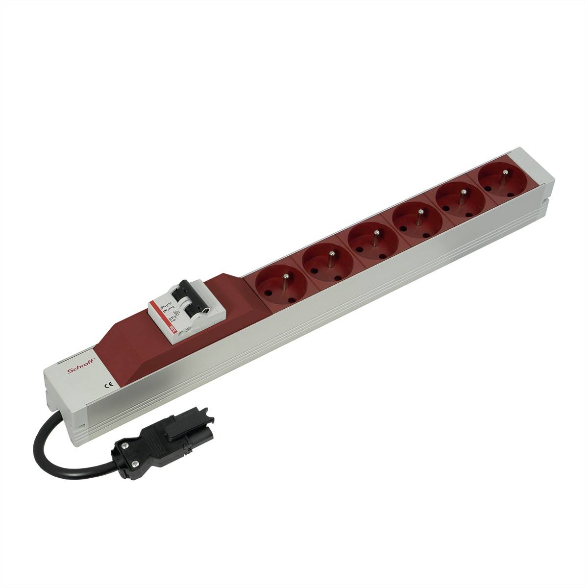 NVent SCHROFF 60110357 19 Zoll Netzwerkschrank-Steckdosenleiste