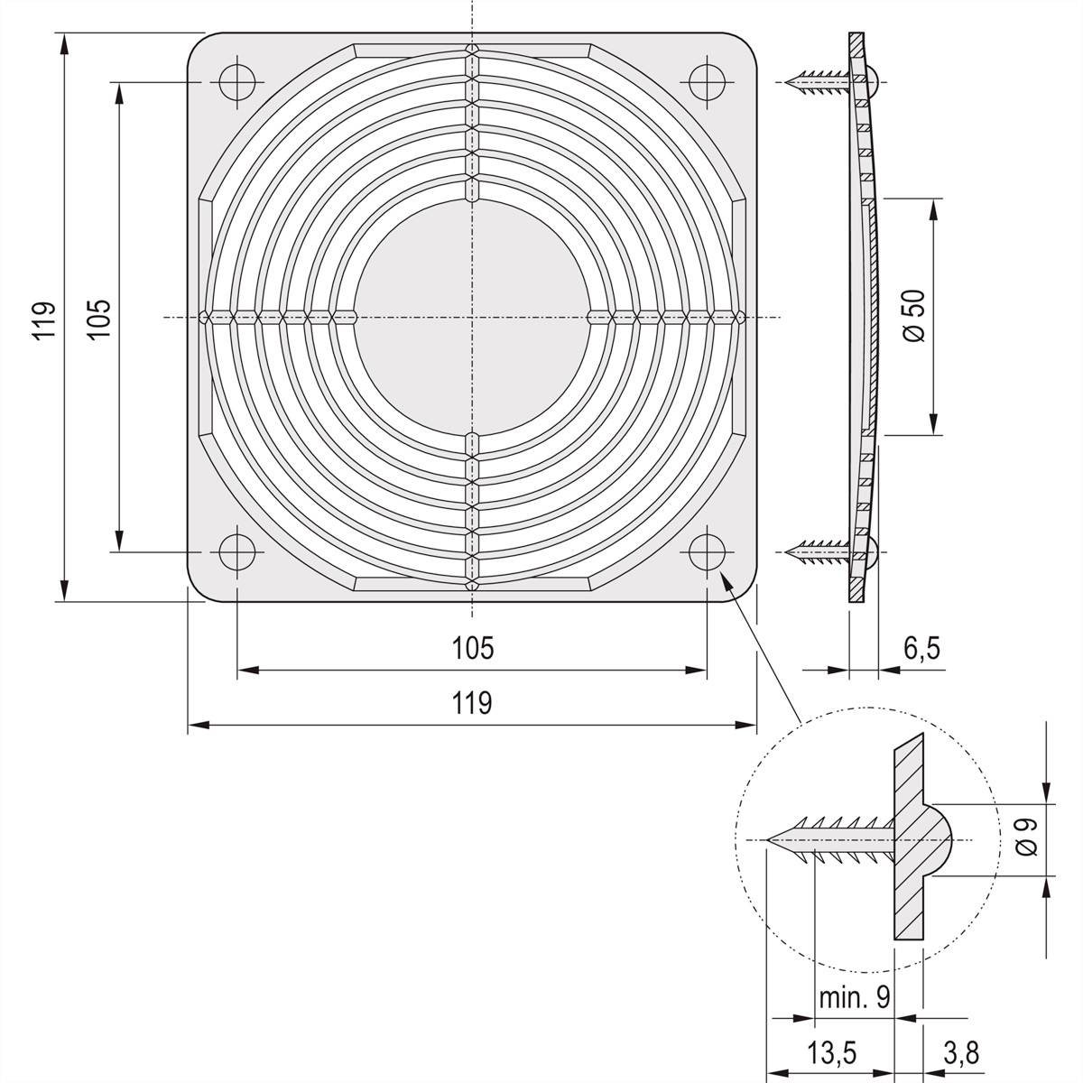 NVent SCHROFF 60225052 19 Zoll Montagematerial