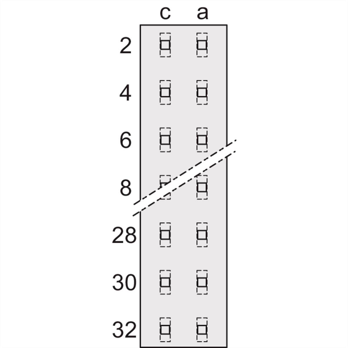 NVent SCHROFF 69001698 Federleiste 5St.