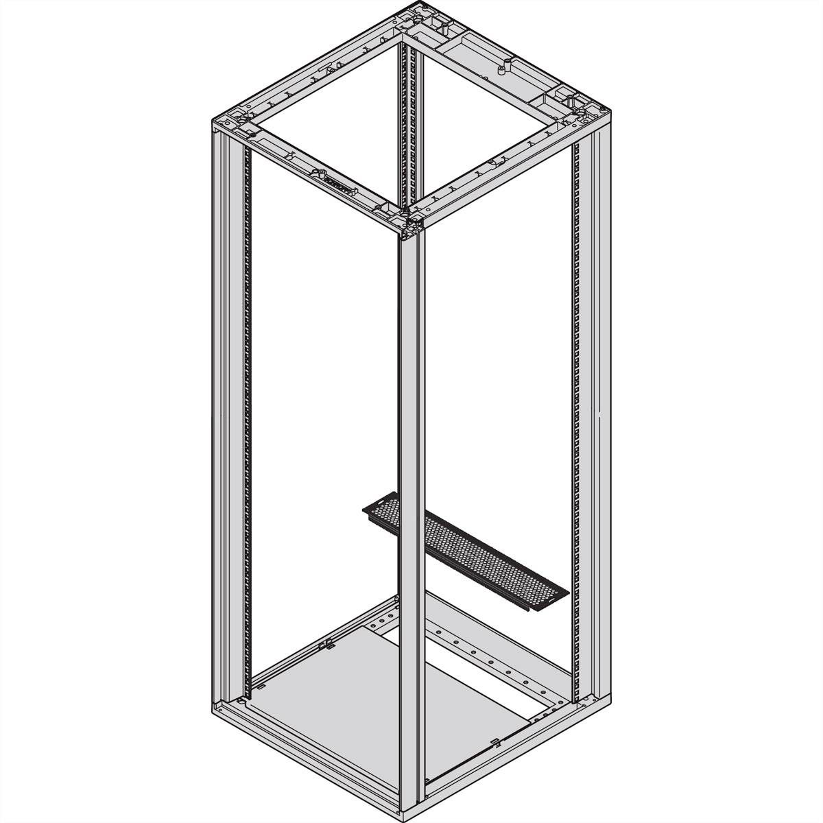 NVent SCHROFF 27230254 19 Zoll Netzwerkschrank-Bodenblech