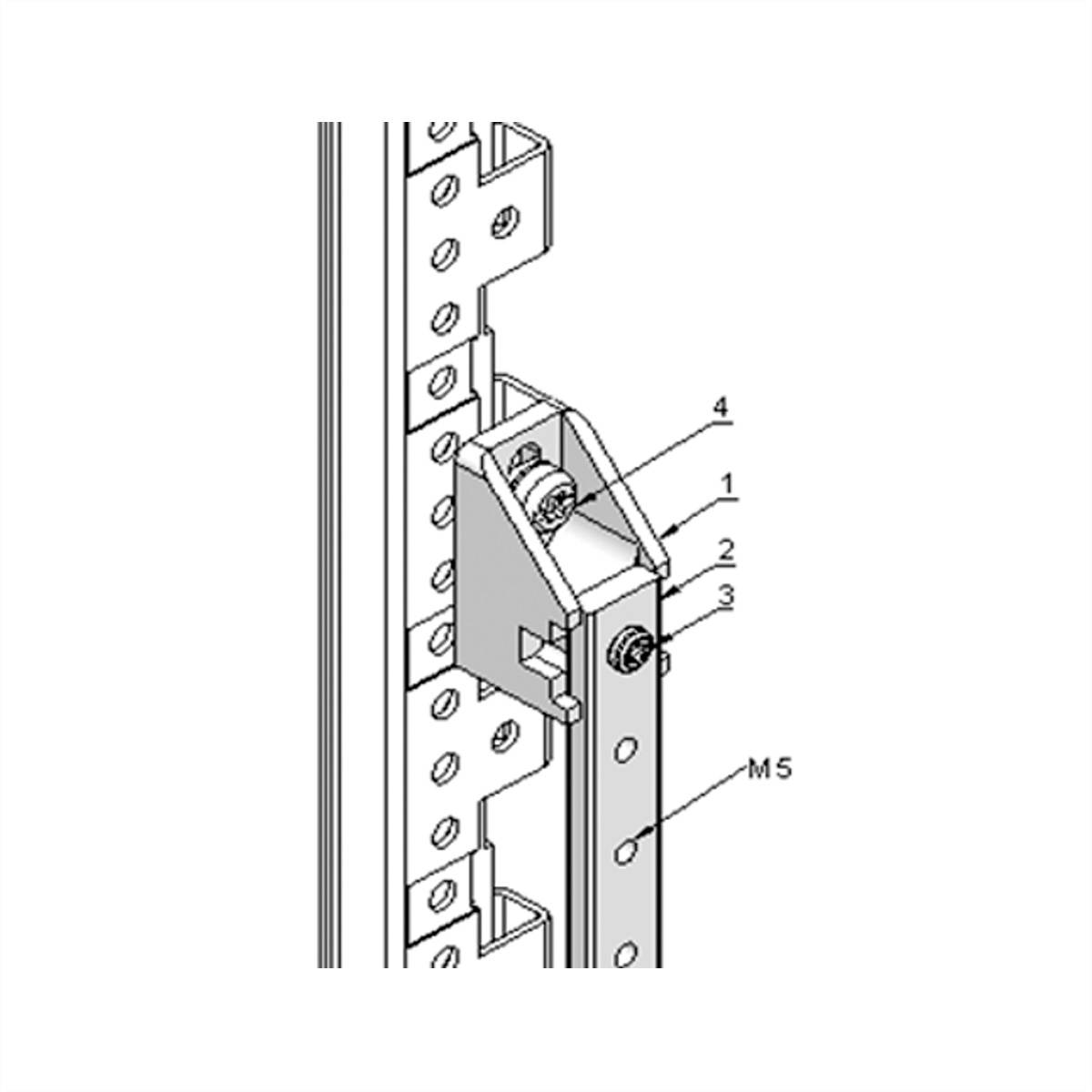NVent SCHROFF 20118860 19 Zoll Netzwerkschrank-Erdungskit