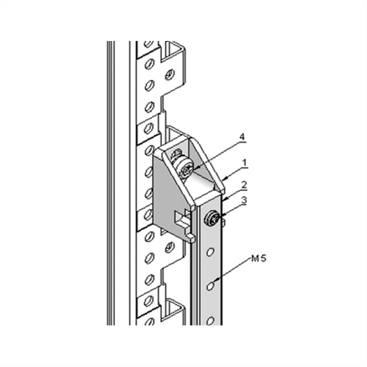 nVent SCHROFF 20118860 19 Zoll Netzwerkschrank-Erdungskit