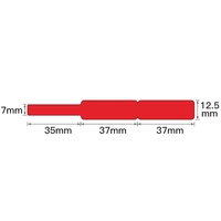 NIIMBOT Etiketten (Rolle) 72 x 12.5mm Rot 65 St. A2K18638001 Kabel-Etiketten NIIMBOT Etiketten (Rolle) 72 x 12.5mm Rot 65 St. A2K18638001 Kabel-Etiketten