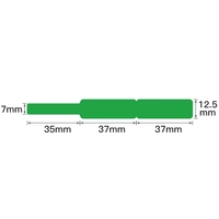 NIIMBOT Etiketten (Rolle) 72 x 12.5mm Grün 65 St. A2K18638901 Kabel-Etiketten NIIMBOT Etiketten (Rolle) 72 x 12.5mm Grün 65 St. A2K18638901 Kabel-Etiketten
