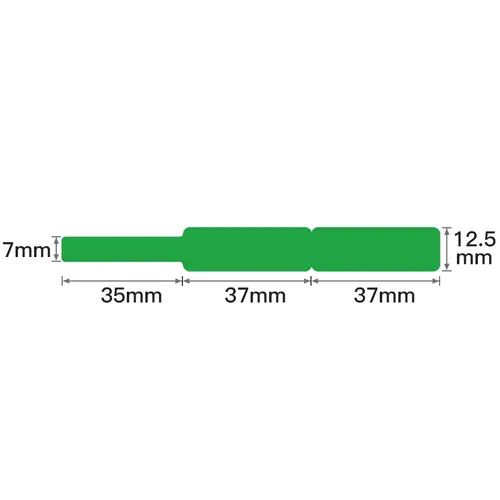NIIMBOT Etiketten (Rolle) 72 x 12.5mm Grün 65 St. A2K18638901 Kabel-Etiketten NIIMBOT Etiketten (Rolle) 72 x 12.5mm Grün 65 St. A2K18638901 Kabel-Etiketten