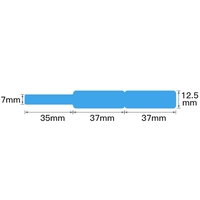 NIIMBOT Etiketten (Rolle) 72 x 12.5mm Blau 65 St. A2K18638501 Kabel-Etiketten NIIMBOT Etiketten (Rolle) 72 x 12.5mm Blau 65 St. A2K18638501 Kabel-Etiketten