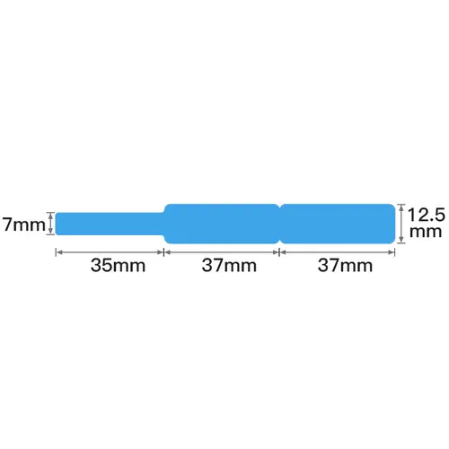 NIIMBOT Etiketten (Rolle) 72 x 12.5mm Blau 65 St. A2K18638501 Kabel-Etiketten NIIMBOT Etiketten (Rolle) 72 x 12.5mm Blau 65 St. A2K18638501 Kabel-Etiketten