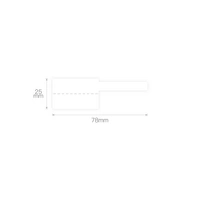 NIIMBOT Etiketten (Rolle) 38 x 25mm Weiß 100 St. A2K88388601 Kabel-Etiketten NIIMBOT Etiketten (Rolle) 38 x 25mm Weiß 100 St. A2K88388601 Kabel-Etiketten