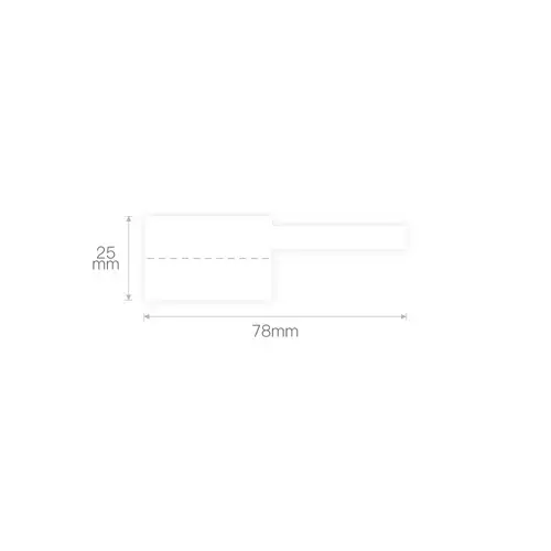 NIIMBOT Etiketten (Rolle) 38 x 25mm Weiß 100 St. A2K88388601 Kabel-Etiketten NIIMBOT Etiketten (Rolle) 38 x 25mm Weiß 100 St. A2K88388601 Kabel-Etiketten
