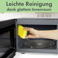 Clatronic MWG 792 Mikrowelle Schwarz 700W Grillfunktion, Timerfunktion Clatronic MWG 792 Mikrowelle Schwarz 700W Grillfunktion, Timerfunktion