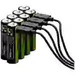 Verico LoopEnergy USB-C USB-C® Akku Li-Ion 1700 mAh 1.5V 8St. Verico LoopEnergy USB-C USB-C® Akku Li-Ion 1700 mAh 1.5V 8St.