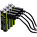 Verico LoopEnergy USB-C Micro (AAA)-Akku Li-Ion 600 mAh 1.5 V 8 St.