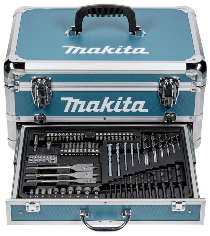 Makita HP488D009 2-Gang-Akku-Schlagbohrschrauber inkl. 2. Akku, inkl. Ladegerät, inkl. Koffer, mit Zubehör