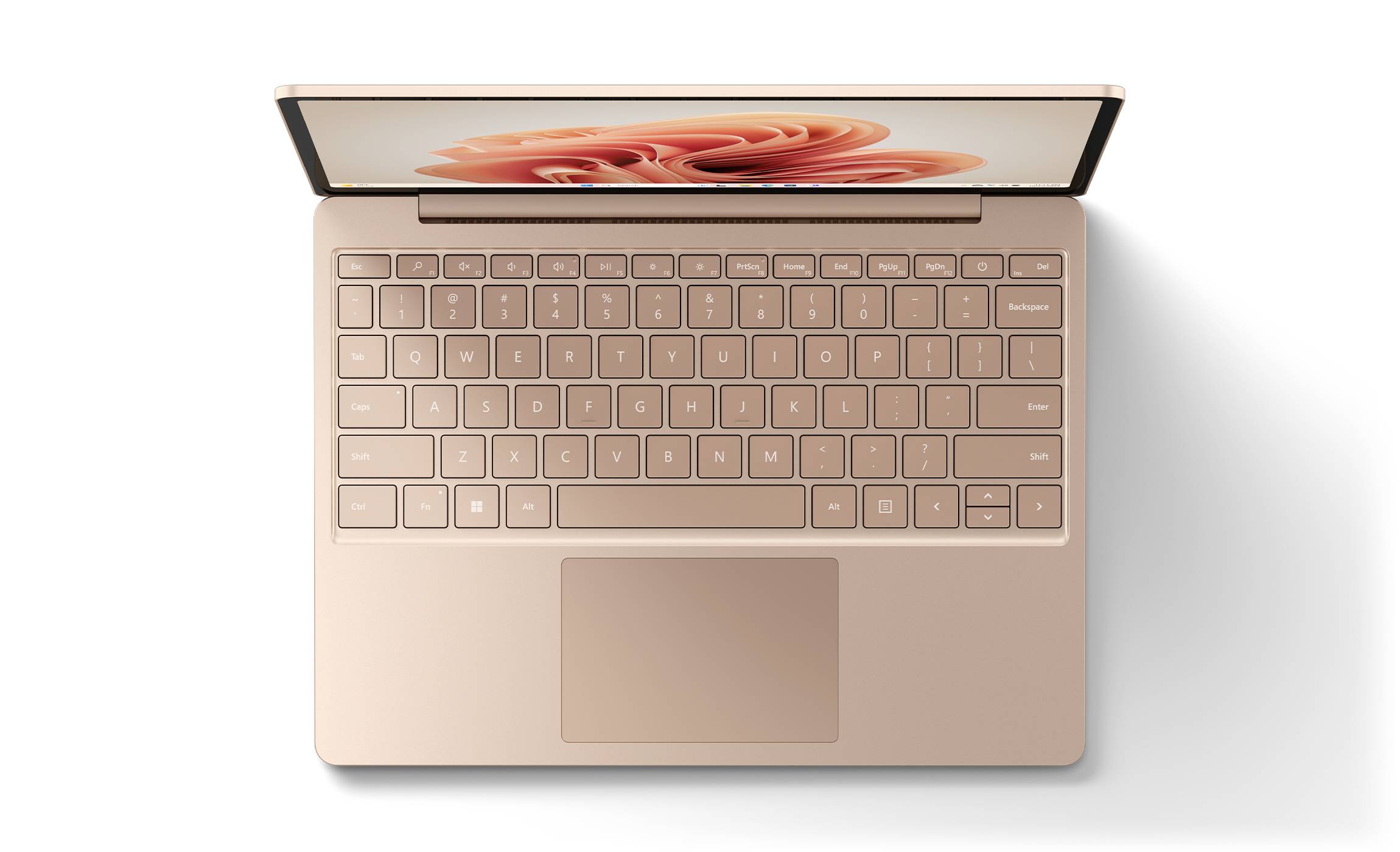 Microsoft Notebook Surface Laptop Go 3 31.5 cm (12.4 Zoll) Intel® Core™ i5 i5-1235U 8 GB RAM 256 GB SSD Deutsch, QWERTZ Sand XK1-00038