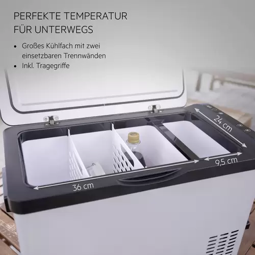 AEG KK 30 Kühl-Gefriertruhe 30l EEK: F (A - G) Grau AEG KK 30 Kühl-Gefriertruhe 30l EEK: F (A - G) Grau