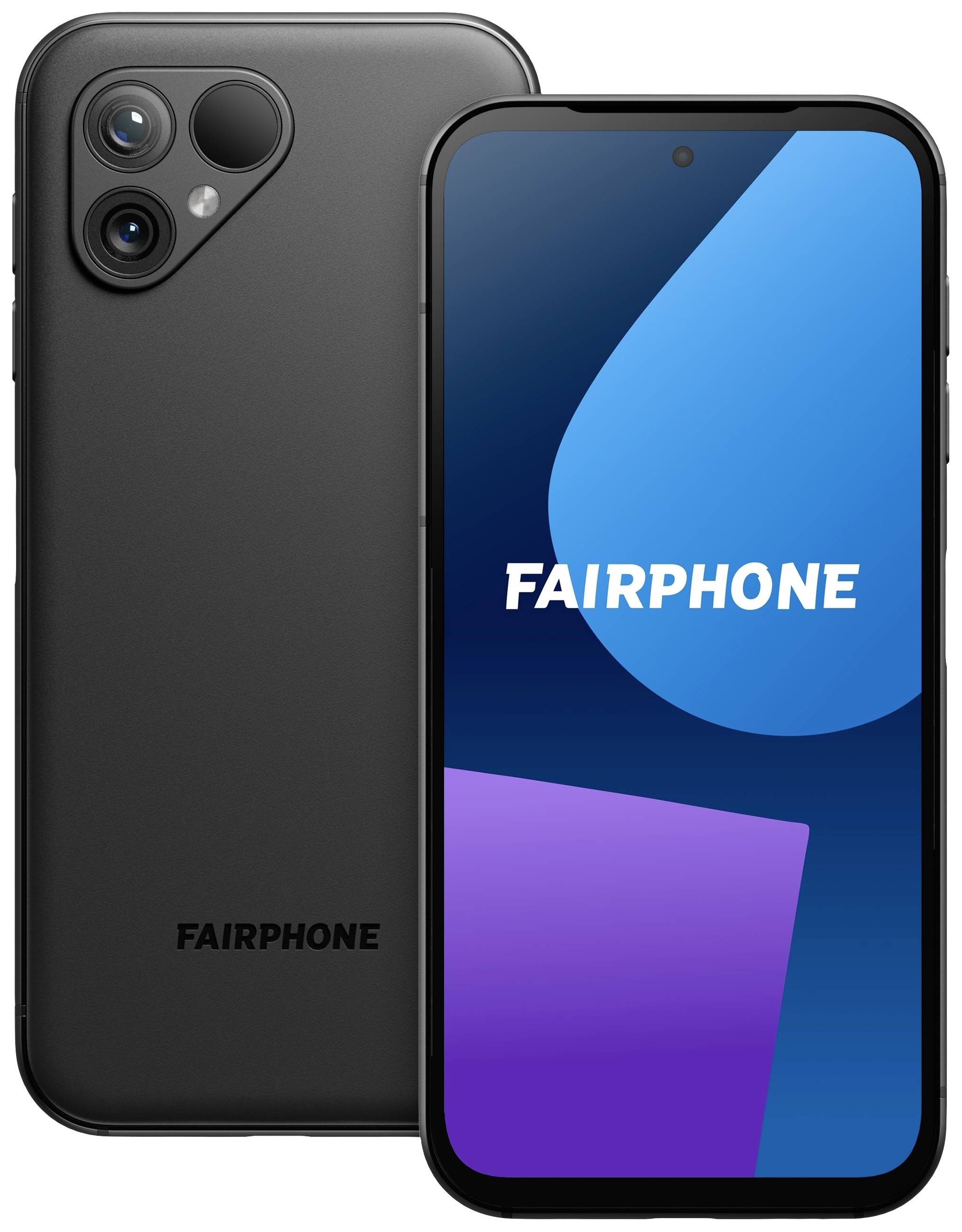 Fairphone 5 256 GB 16.4 cm (6.46 Zoll) Schwarz Android™ 13 Dual-SIM Smartphone