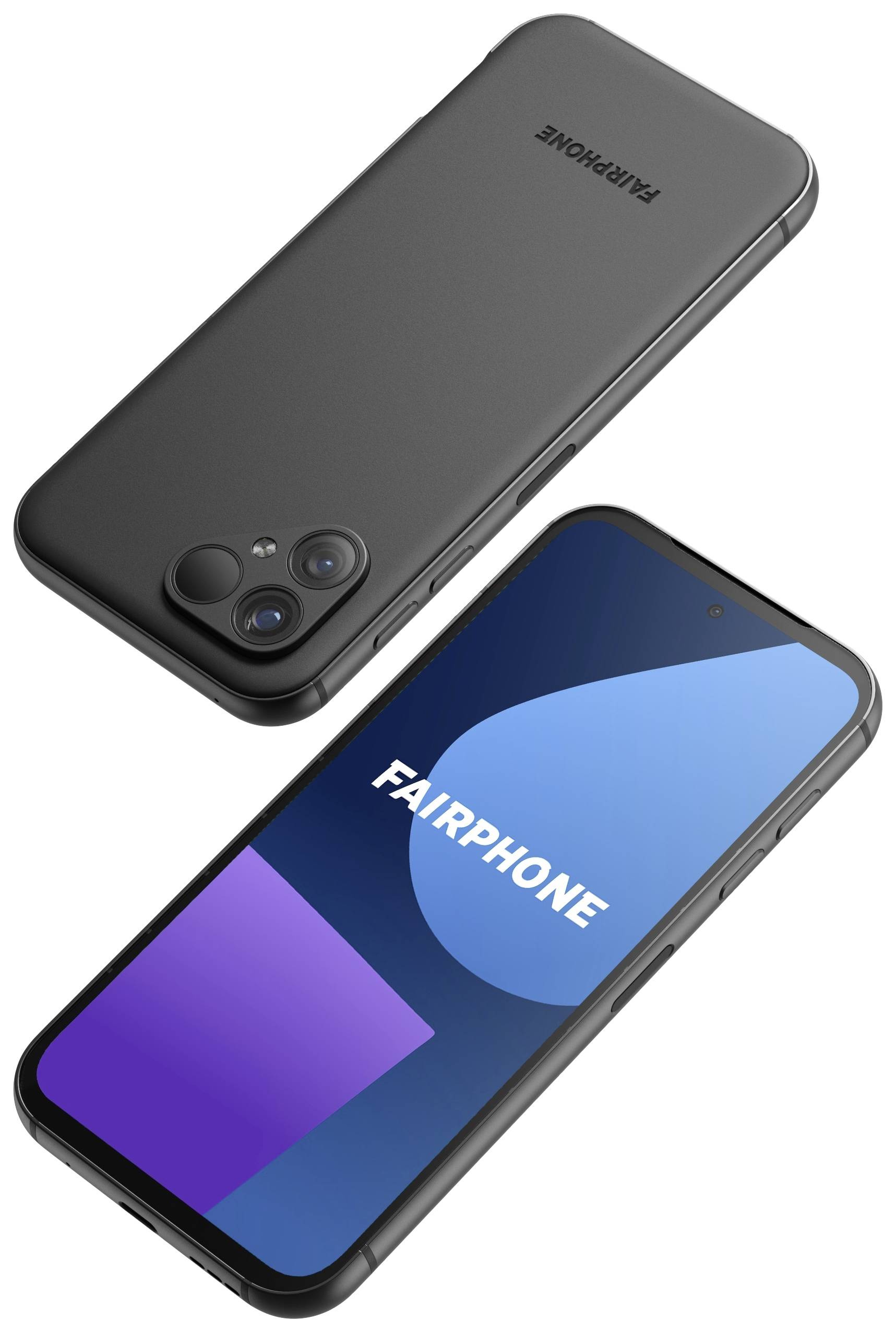 Fairphone 5 256 GB 16.4 cm (6.46 Zoll) Schwarz Android™ 13 Dual-SIM Smartphone