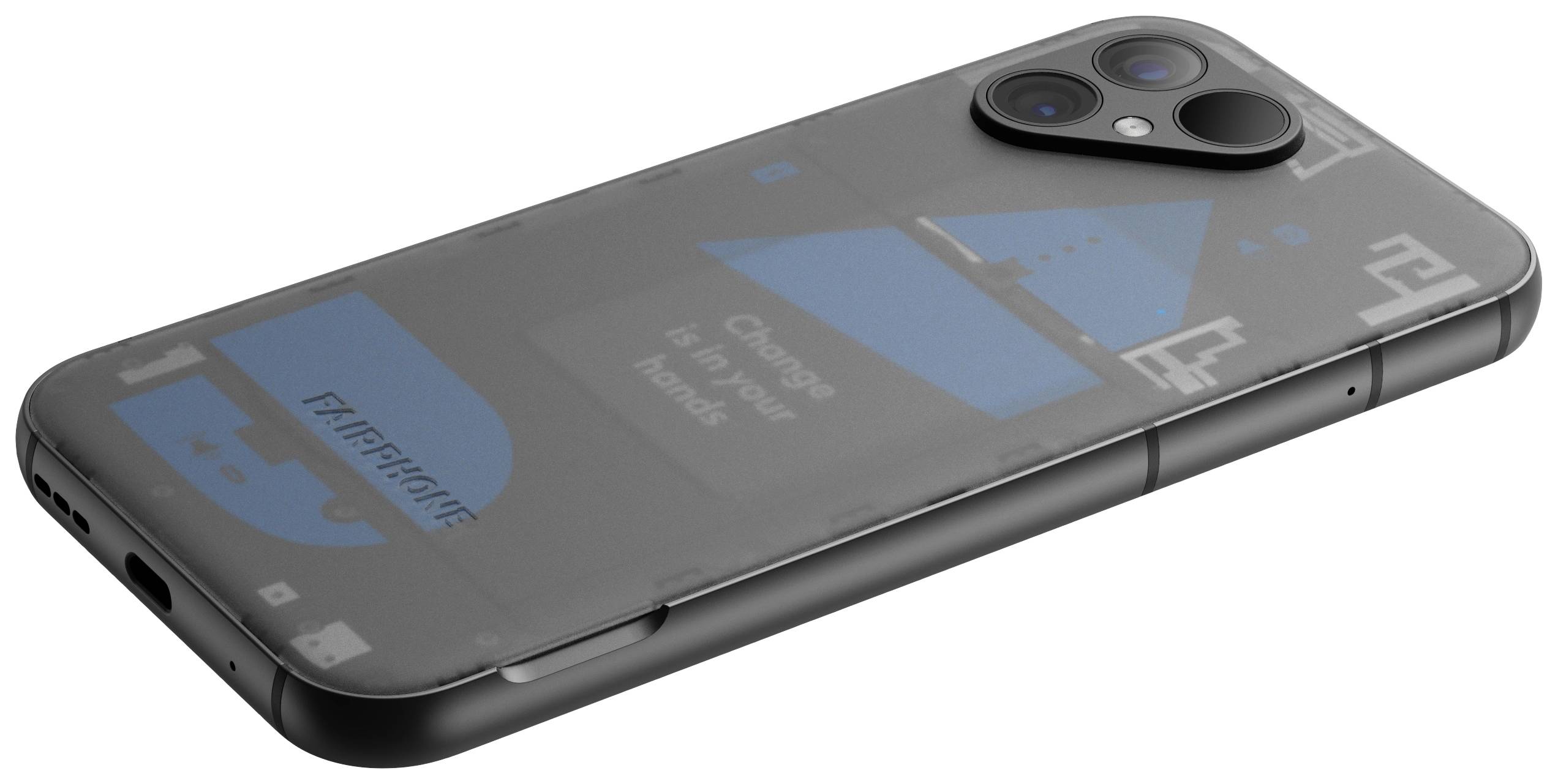Fairphone 5 256GB Transparent 16.4cm (6.46 Zoll) Smartphone