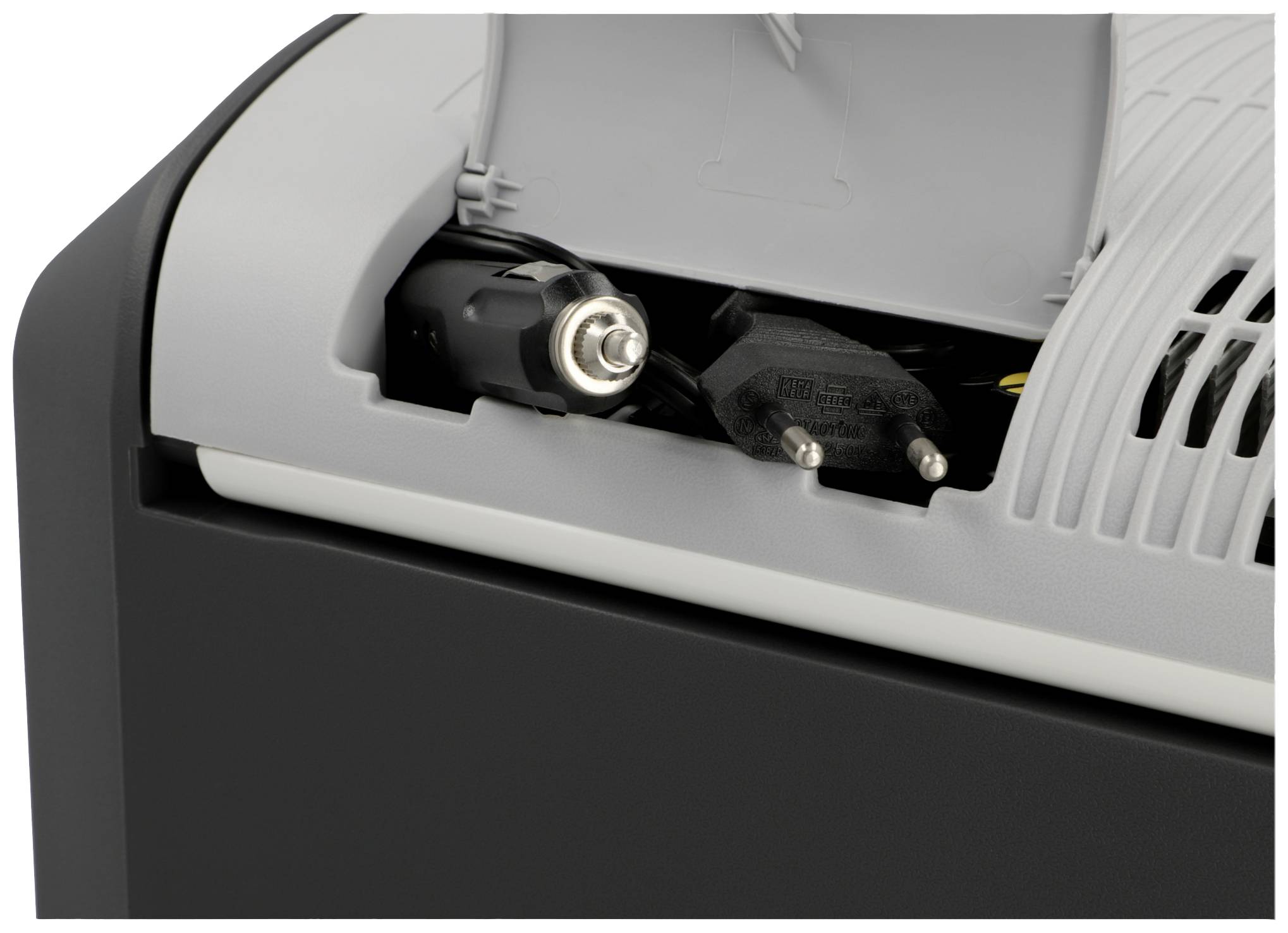 AEG KK20 Kühlbox EEK: D (A - G) Thermoelektrisch Schwarz, Grau 20 °C unter Umgebungstemperatur