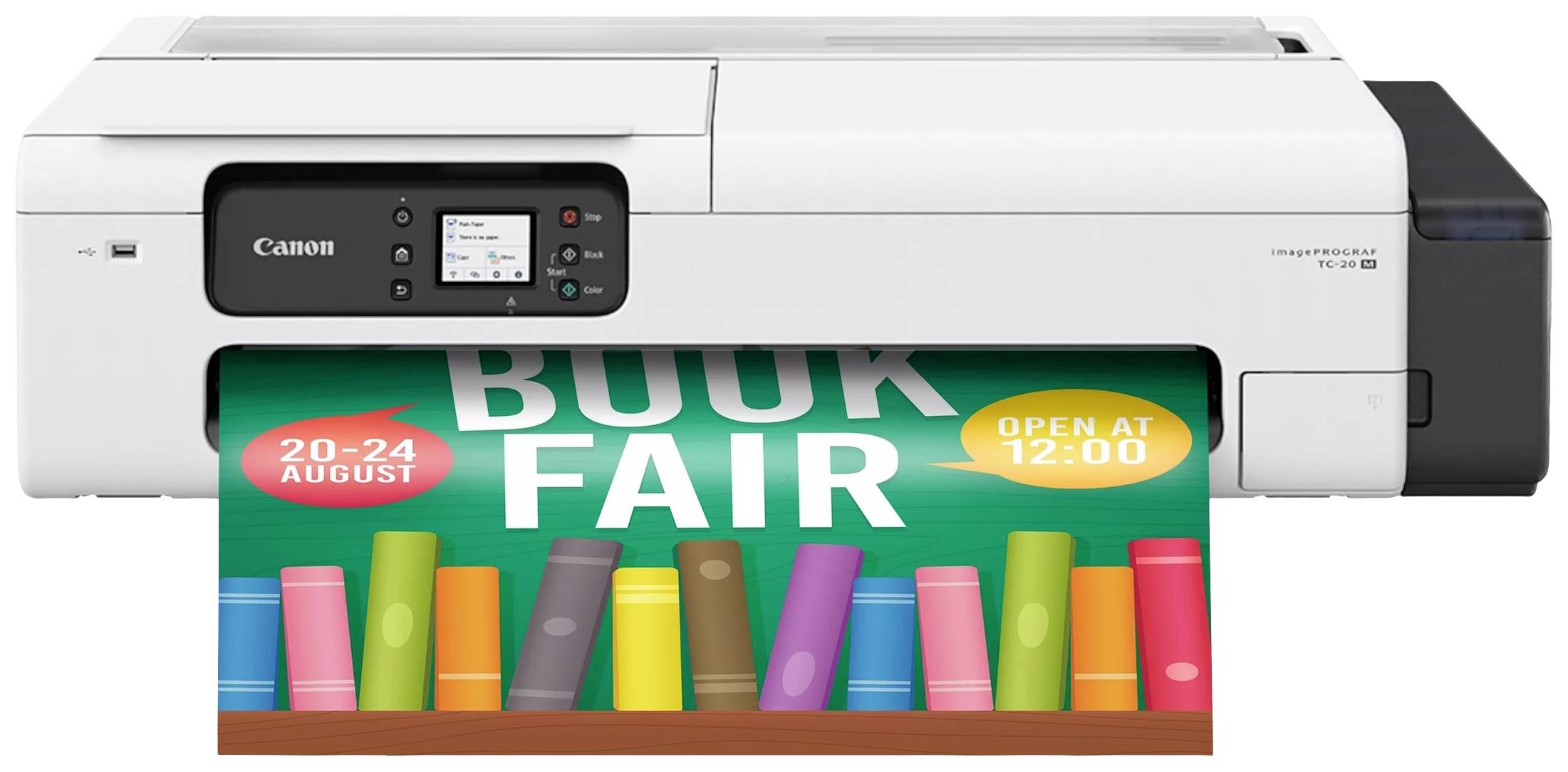 Canon imagePROGRAF TC-20M Großformatdrucker A1 LAN, USB, WLAN, Toner-Nachfüllsystem