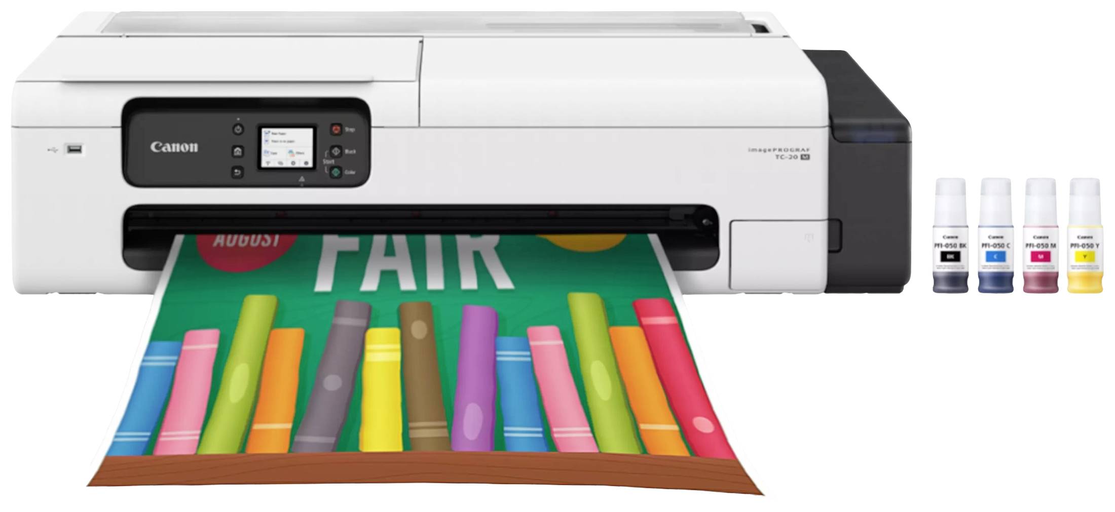 Canon imagePROGRAF TC-20M Großformatdrucker A1 LAN, USB, WLAN, Toner-Nachfüllsystem