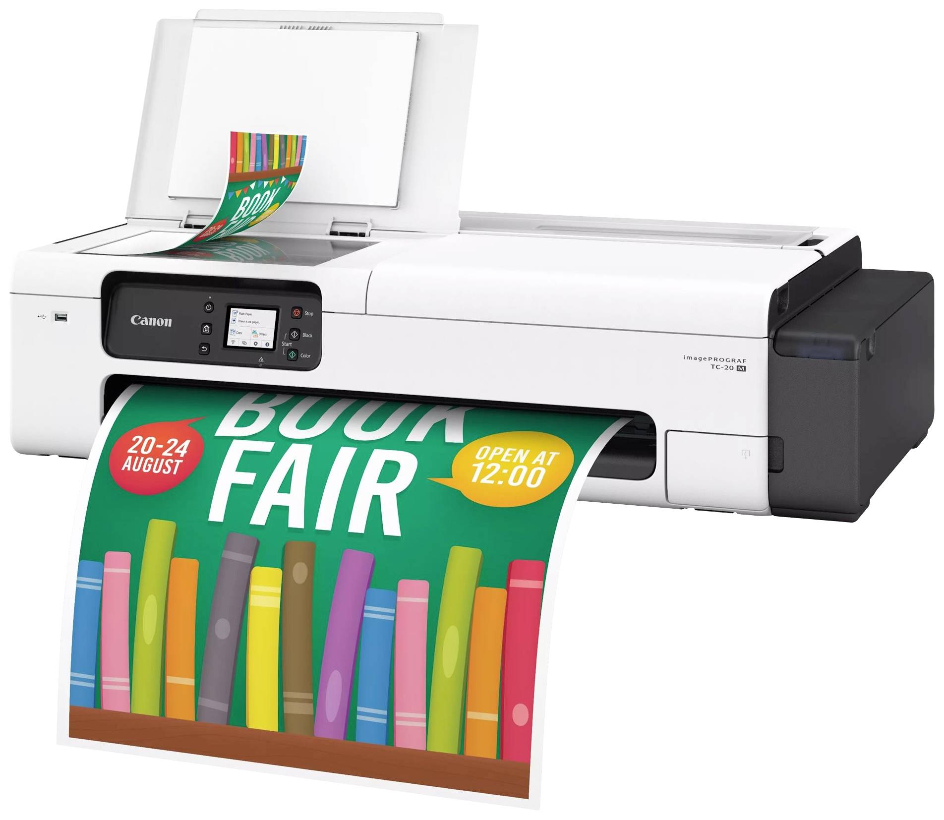 Canon imagePROGRAF TC-20M Großformatdrucker A1 LAN, USB, WLAN, Toner-Nachfüllsystem