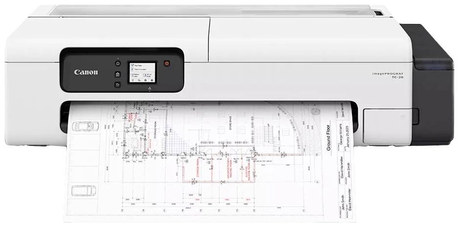 Canon imagePROGRAF TC-20 Großformatdrucker A1 LAN, USB, WLAN, Toner-Nachfüllsystem