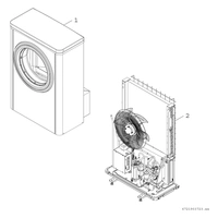 Bosch 7738601997 CS7001i AW 13 OR-T Monoblock-Luft-Wasser-Wärmepumpe Energieeffizienzklasse A++ (A+++ - D) Bosch 7738601997 CS7001i AW 13 OR-T Monoblock-Luft-Wasser-Wärmepumpe Energieeffizienzklasse A++ (A+++ - D)