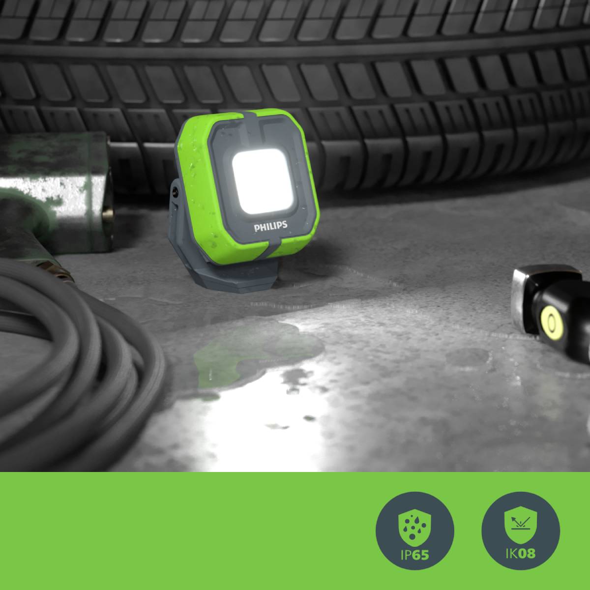 Philips Automotive X30FLMIX1 Xperion 3000 Flood Mini LED Strahler akkubetrieben 5W 500lm