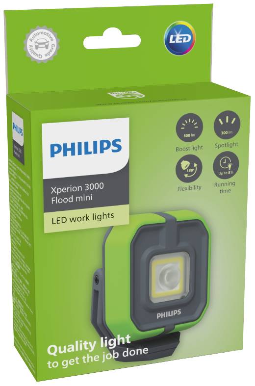 Philips Automotive X30FLMIX1 Xperion 3000 Flood Mini LED Strahler akkubetrieben 5W 500lm