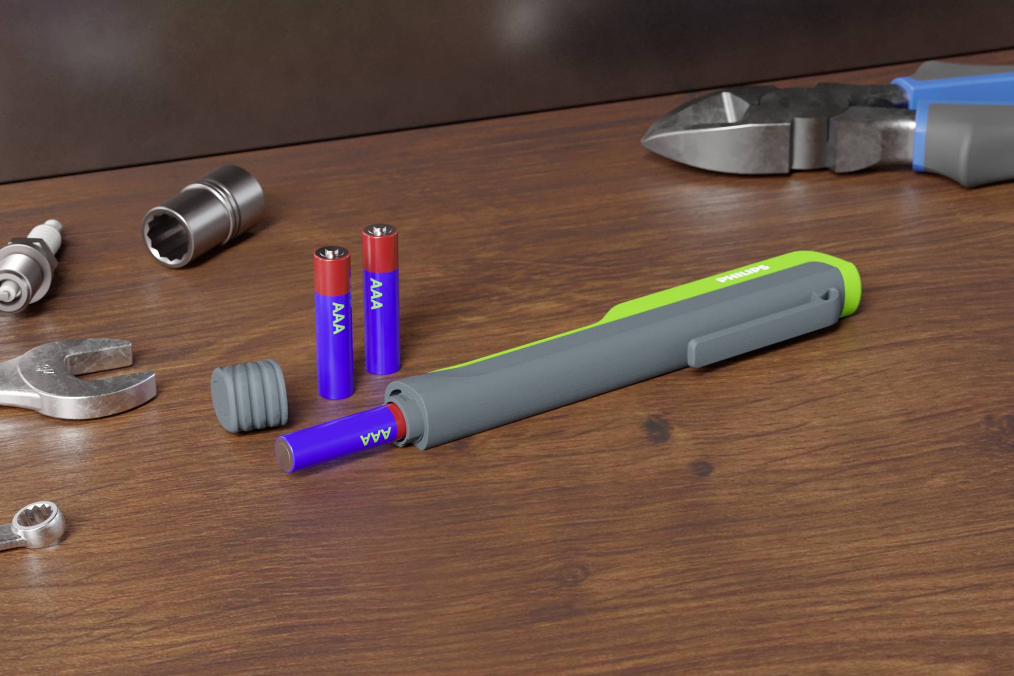 Philips Automotive X30PECOX1 Xperion 3000 Pen Eco LED Stiftleuchte batteriebetrieben 1.1W 90lm