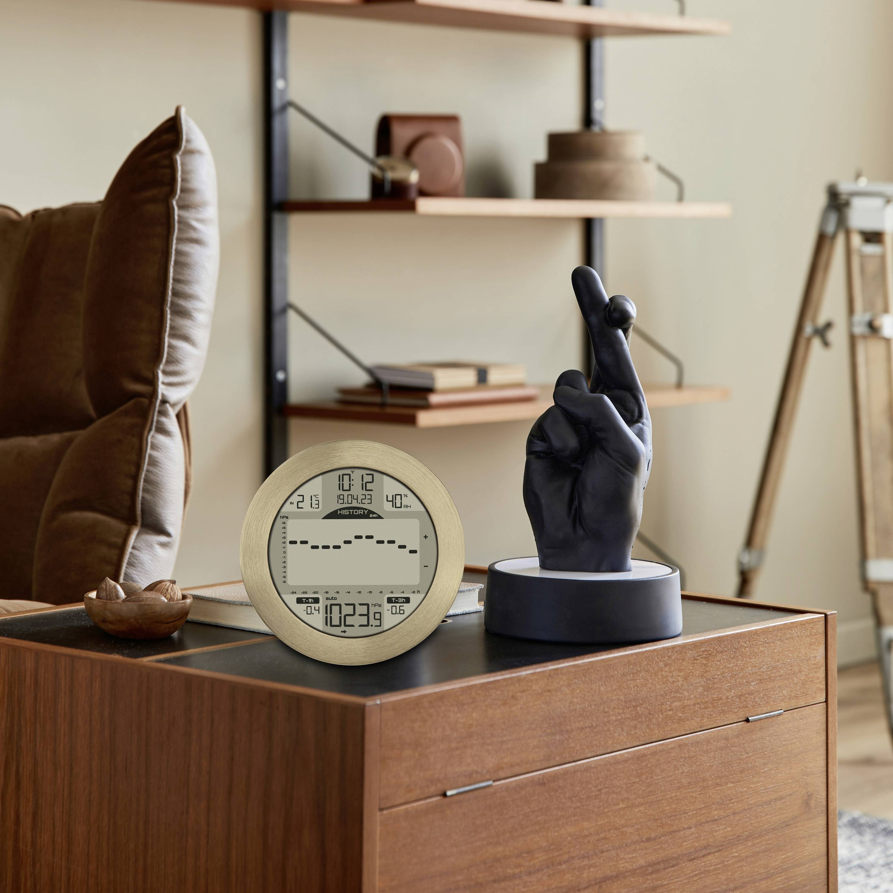 TFA Dostmann Maritime Wetterstation METEOMAR 35.1124.53 Digitale-Wetterstation Anzahl Sensoren max. 3