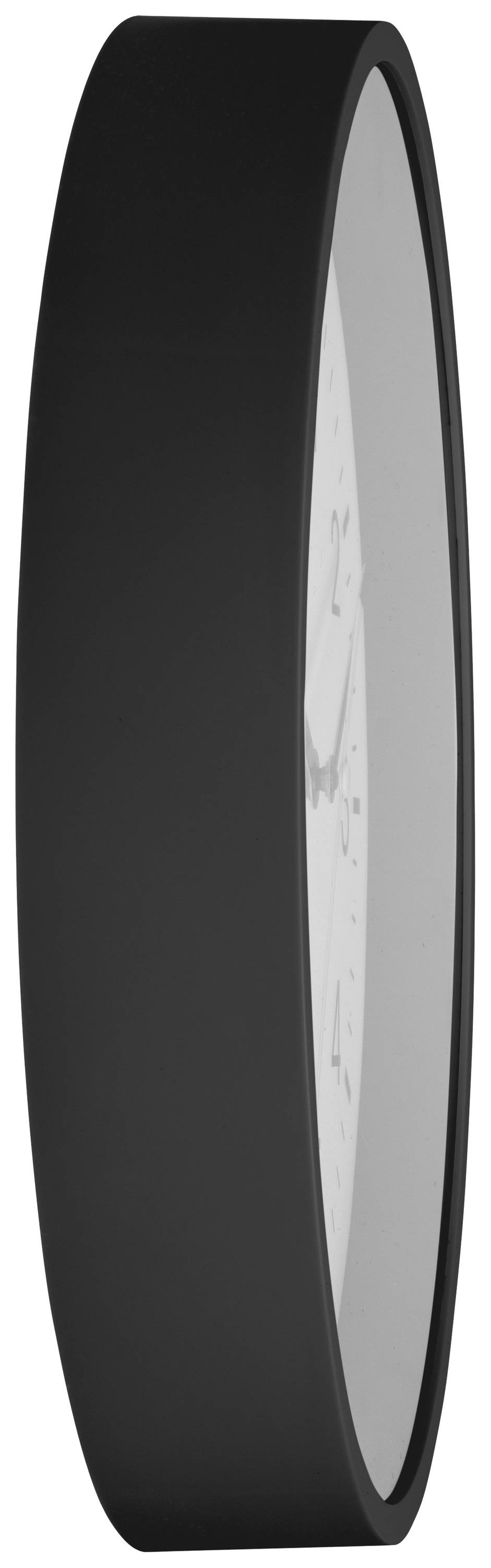 TFA Dostmann 60.3550.01 Funk Wanduhr 24.5cm x 4.2cm Schwarz