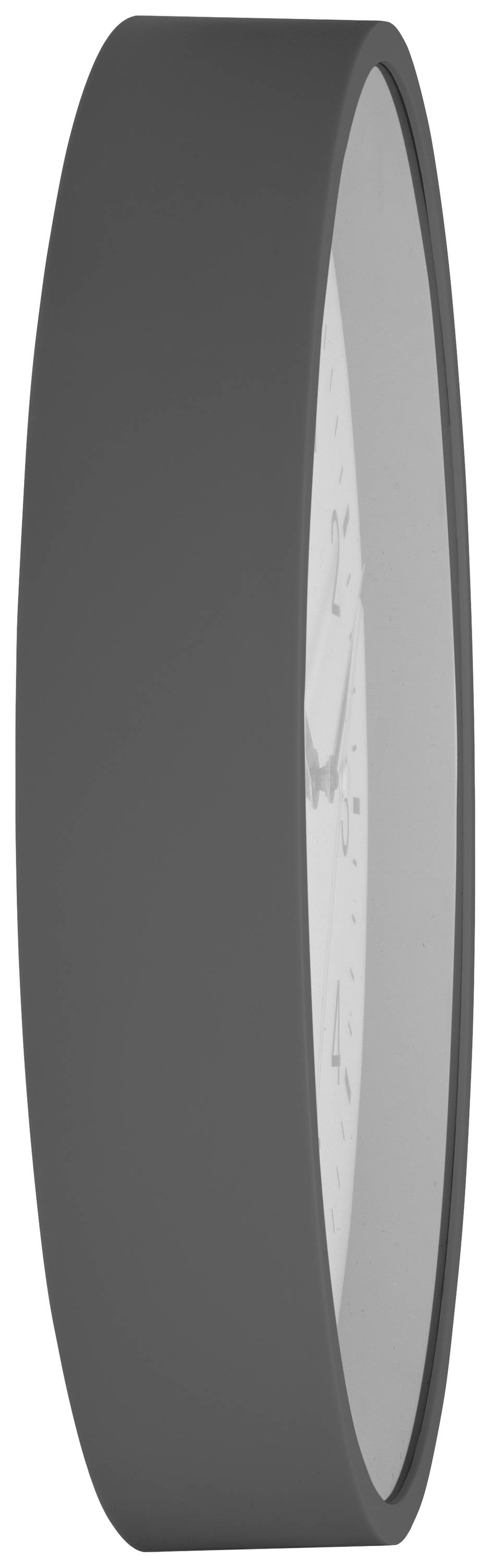 TFA Dostmann 60.3550.10 Funk Wanduhr 24.5cm x 4.2cm Grau