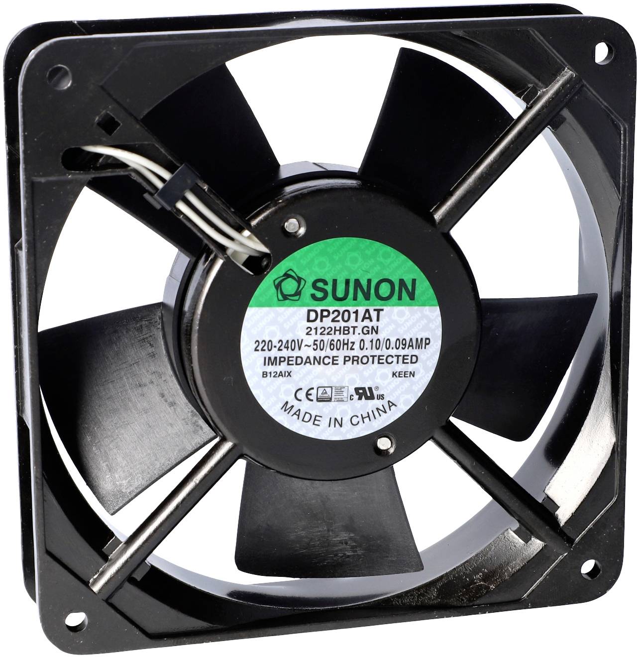 Sunon DP201AT-2122HBL.GN Axiallüfter 230 V/AC 112.1 m³/h (L x B x H) 25 x 120 x 120mm