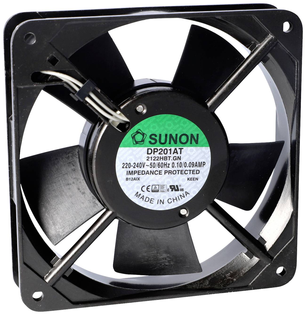Sunon DP201AT-2122HSL.GN Axiallüfter 230 V/AC 108.71 m³/h (L x B x H) 25 x 120 x 120 mm