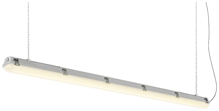 SLV 1007495 Waterproof V DALI 1500 LED-Bad-Deckenleuchte LED 80W Grau