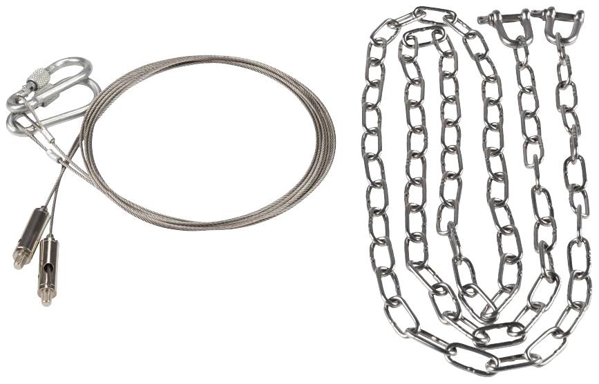 SLV HB 1007676 Abhängungsset Edelstahl