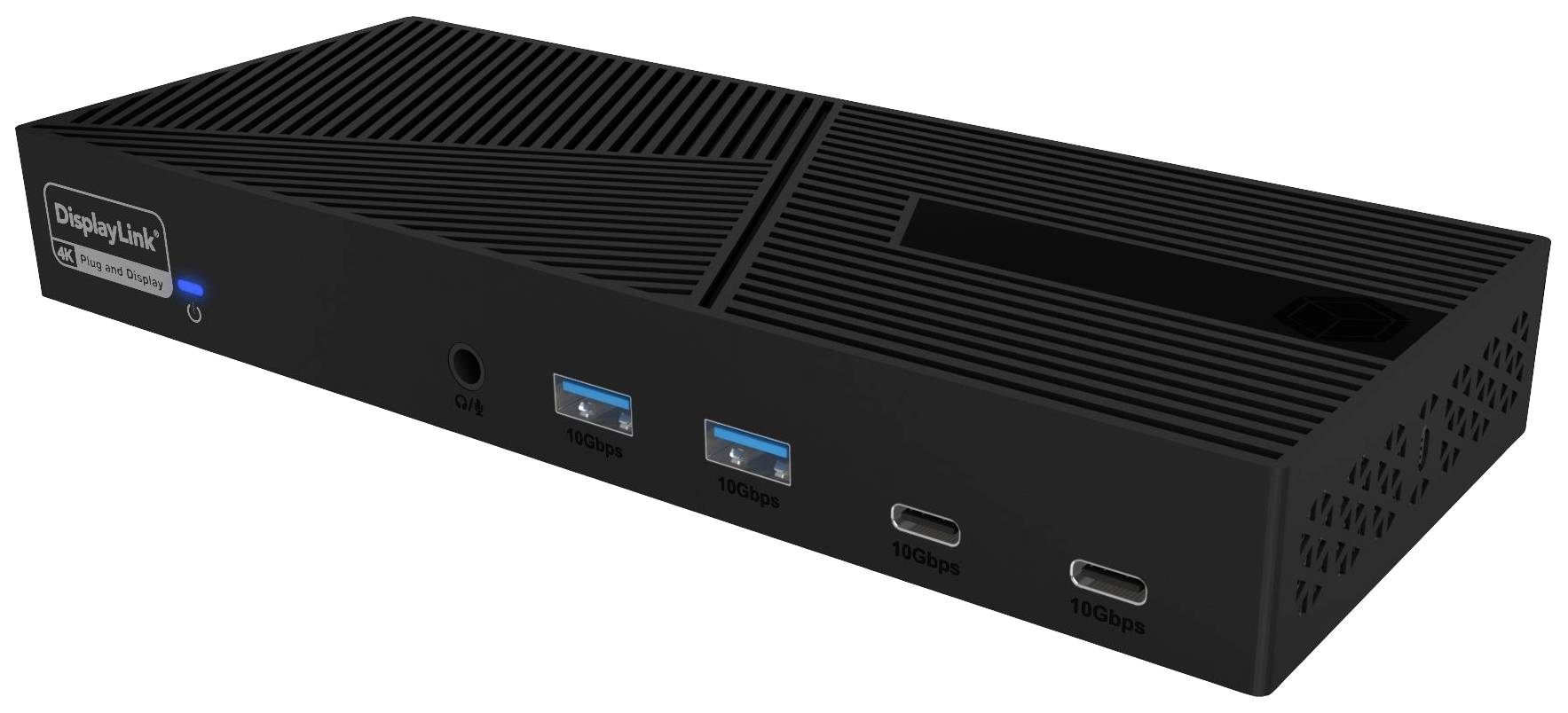 ICY BOX USB-C® Dockingstation IB-DK2246AC Passend für Marke Dockingstations: Universal inkl. Kensington-Schloss, inkl