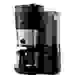 Philips HD7900/01 Kaffeemaschine Schwarz, Silber Fassungsvermögen Tassen=10 mit Mahlwerk, Timerfunktion, Warmhaltefunktion