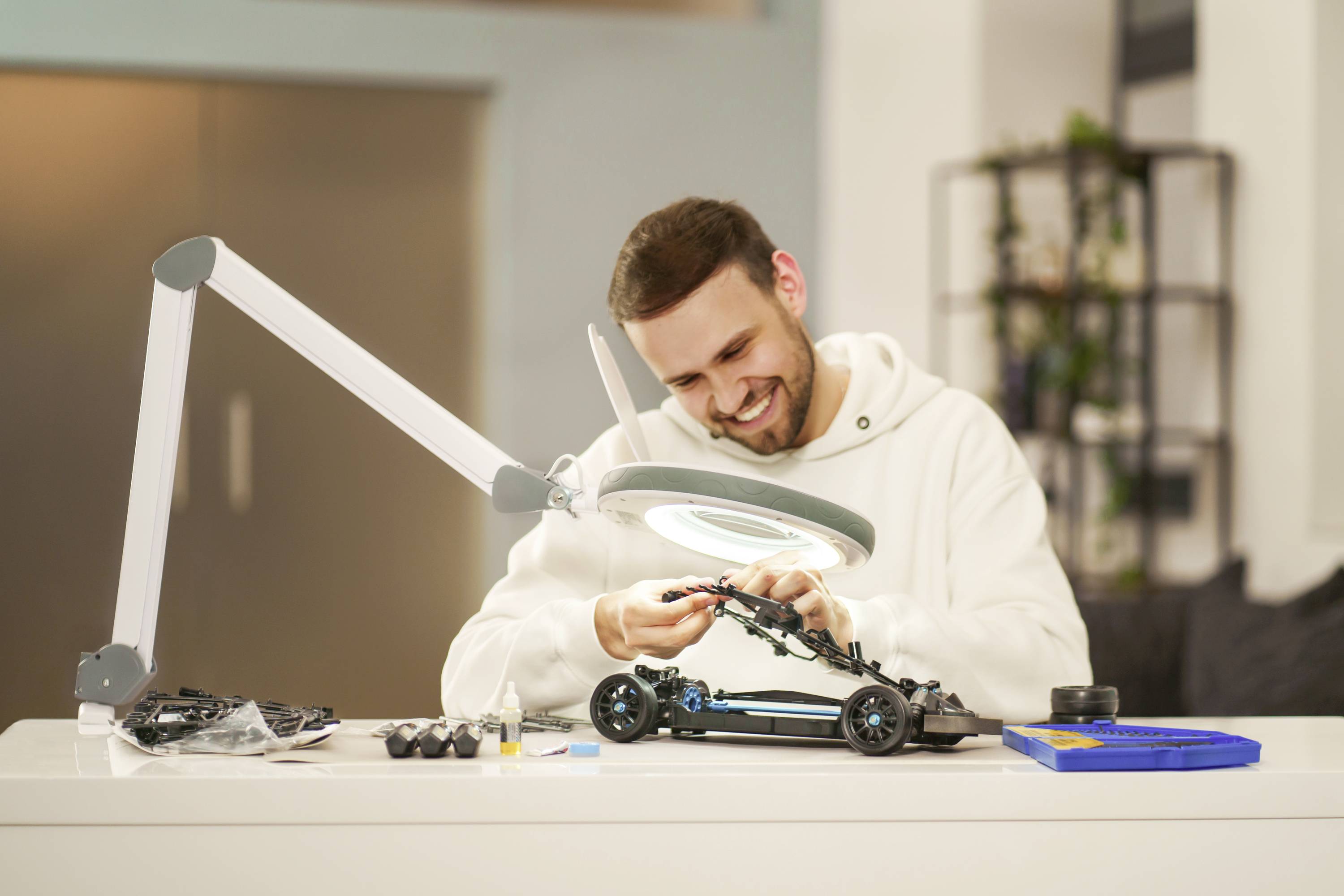 Lumeno 8513GR Lupenleuchte 8513GR 152mm 2021 Energieeffizienzklasse F (A - G)