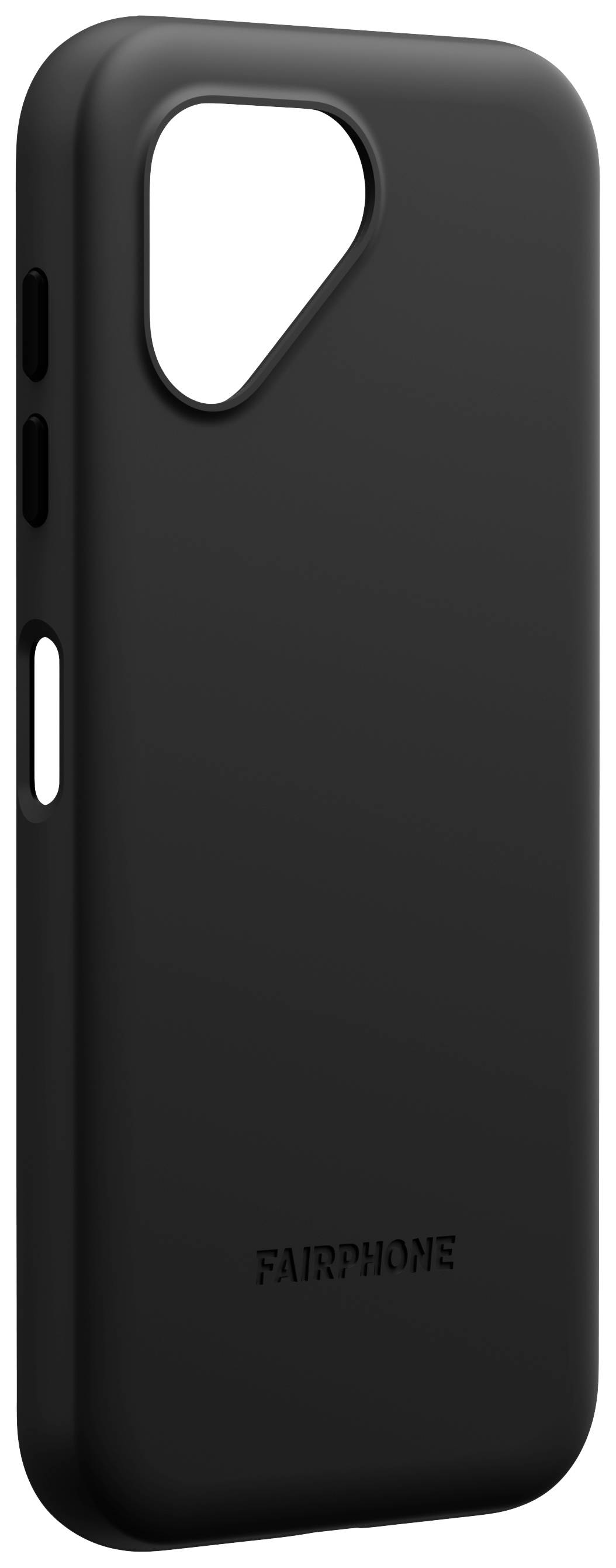 Fairphone Protective Soft Case Backcover Fairphone Fairphone 5 Matt Schwarz Stoßfest F5CASE-1ZW-WW1