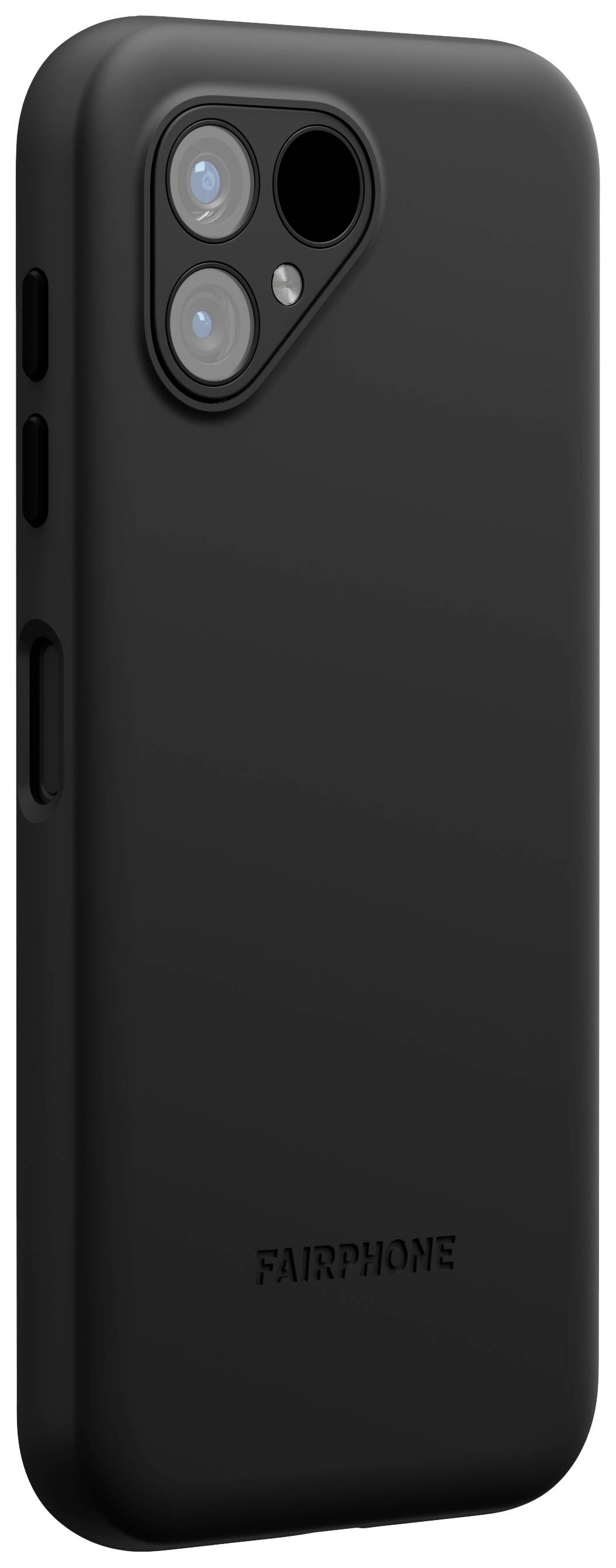 Fairphone Protective Soft Case Backcover Fairphone Fairphone 5 Matt Schwarz Stoßfest