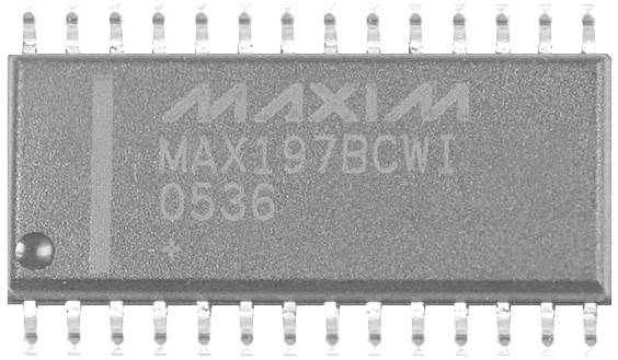 Maxim Integrated MAX197BCWI+ Datenerfassungs-IC - ADC/DAC Tube