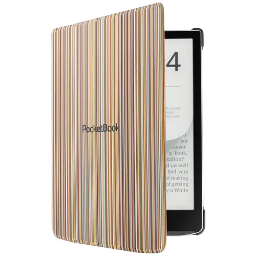 Pocketbook Shell Cover - Colorful Strips 7,8- Pocketbook Shell Cover - Colorful Strips 7,8-