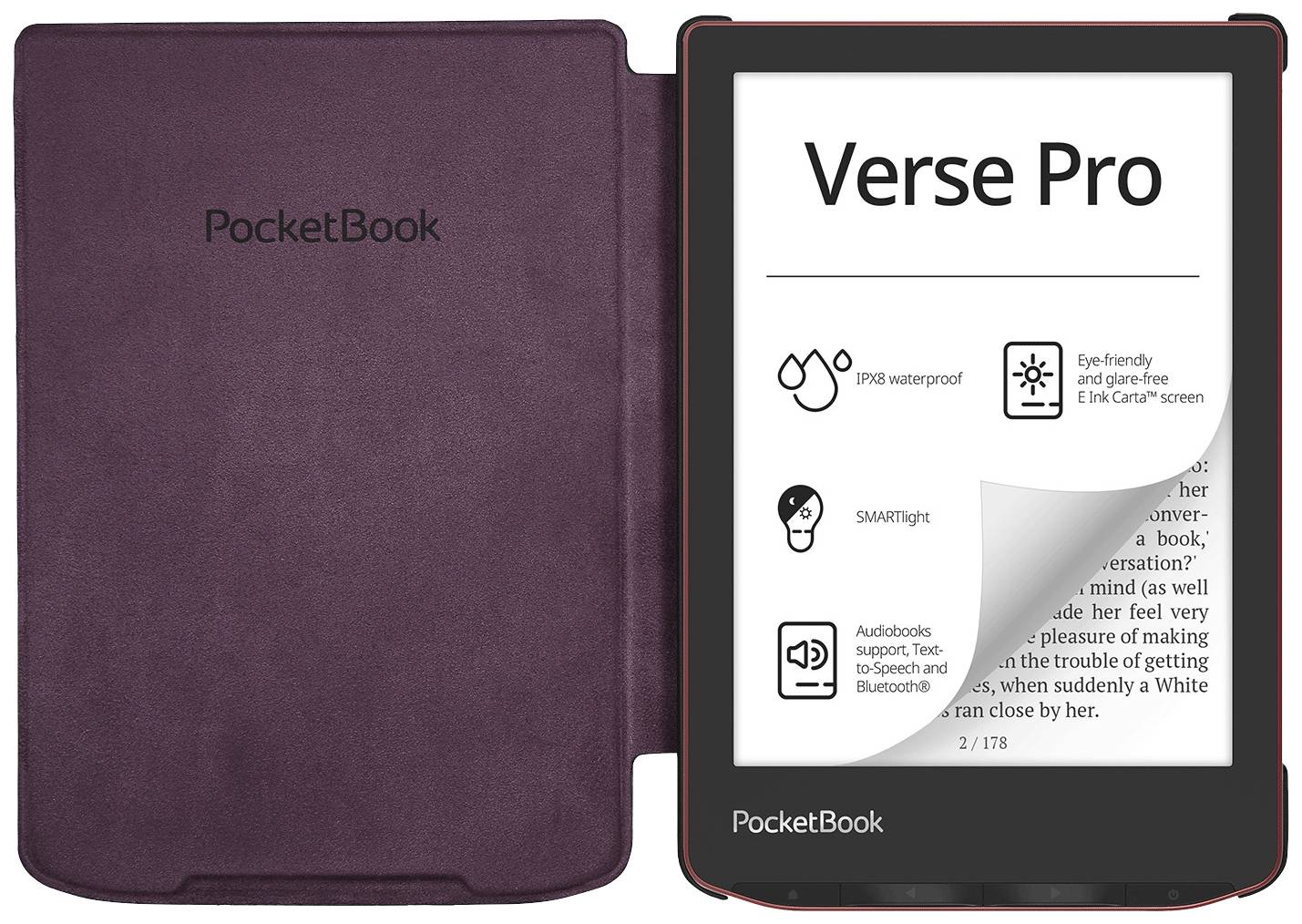 PocketBook Shell eBook Cover Passend für (Modell eBooks): Pocketbook Passend für Display-Größe: 1