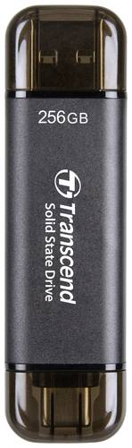 Transcend ESD310C 256GB Externe SSD USB 3.2 Gen 2 (USB 3.1), USB-C® Schwarz TS256GESD310C