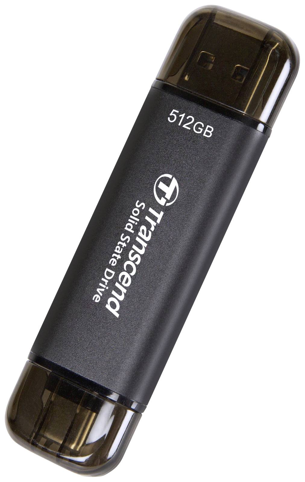 Transcend ESD310C 512 GB Externe SSD USB-A (USB 3.2 Gen 2), USB-C® Schwarz TS512GESD310C